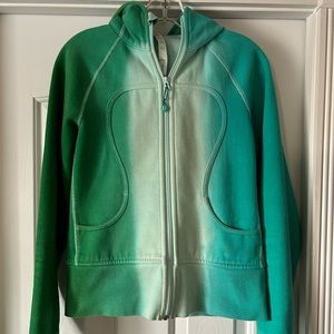 Lululemon vintage tri-color hoodie.  Size 6